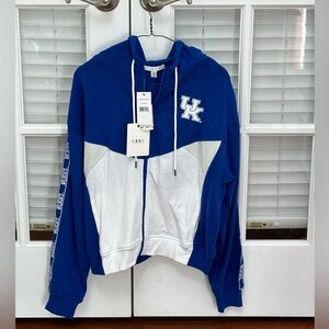 New With Tags University of Kentucky Zip-Up Hoodie